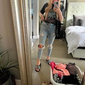 Abercrombie 🤍 Skinny ankle jeans